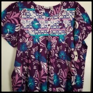 NWT • Hawaiian Style Muumuu • sz 3X